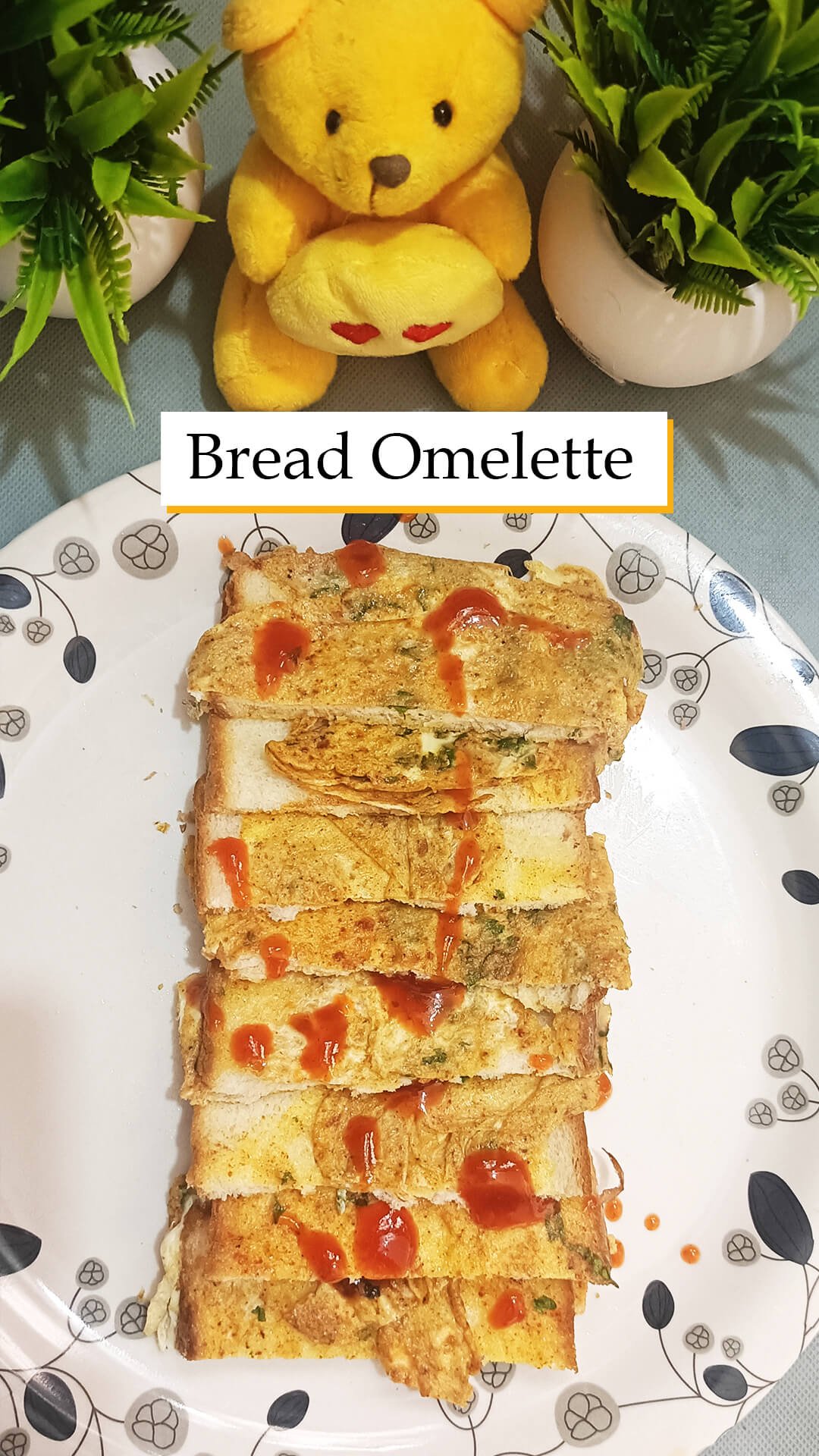 Easy Bread Omelette Recipe